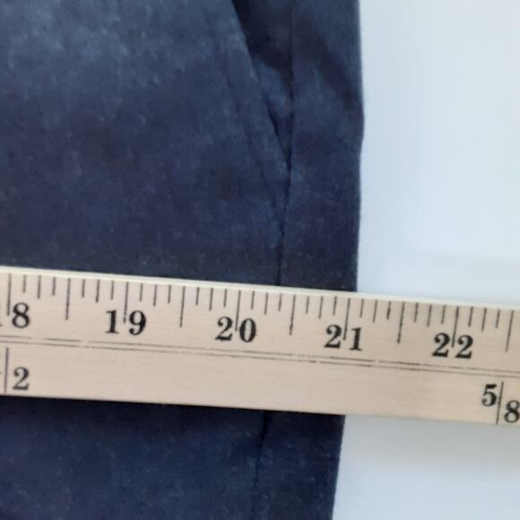 Brooks Brothers 346 Lucia Fit Slim Fit Trousers Wool Navy Blue Pleated Front 12 - Picture 8 of 11